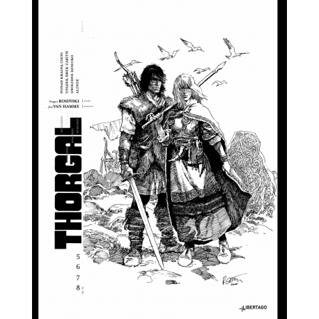 THORGAL - edycja czarno biała - Tom II  -  !!!  (Grzegorz Rosinski)